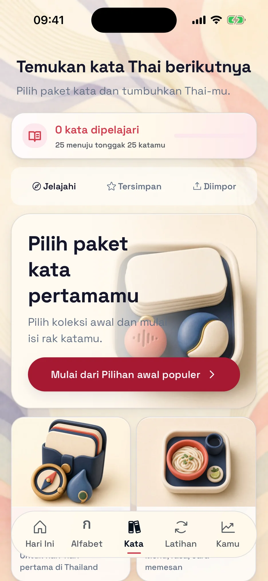 Koleksi kosakata di ThaiHabit